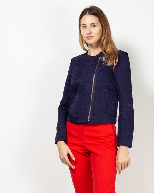 Women Blue Padded Jacket 5900017133