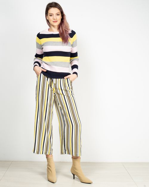 Women Multi Synthetic palazzo pants 5713782010