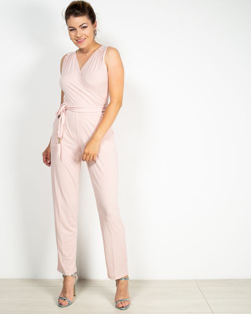 Women Pink Synthetic  jumpsuit 5603387069
