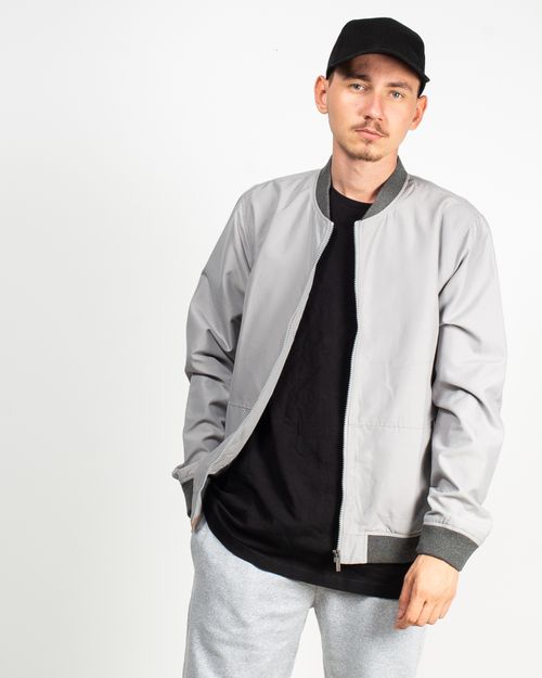 Men grey Padded  jacket  5900017432