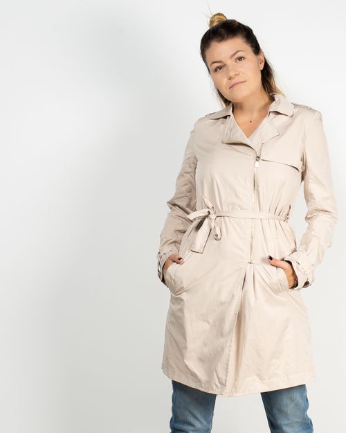 Women Beige Padded  jacket  1938915014