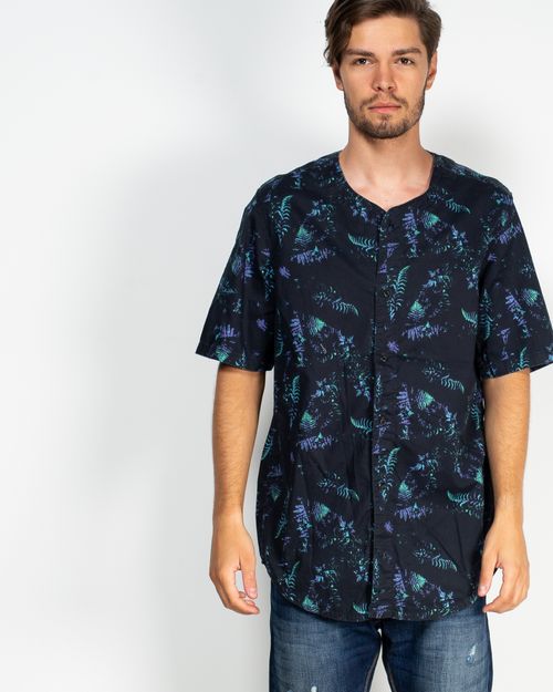 Men Black Cotton shirt 1921701004