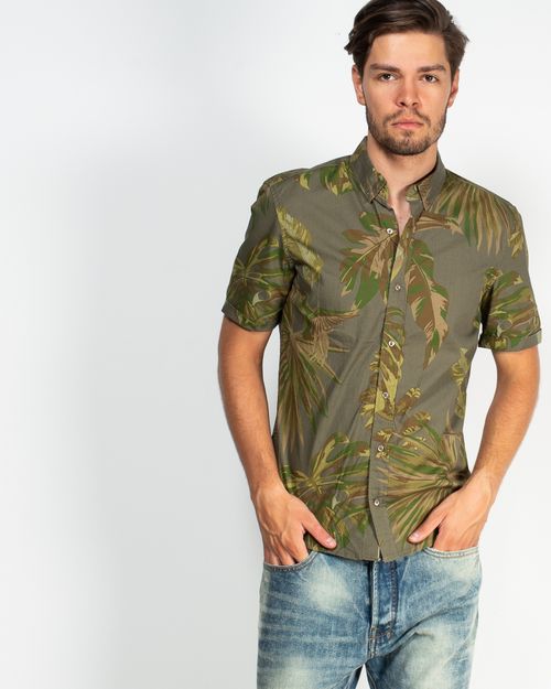 Men Shirt Green 5902690979