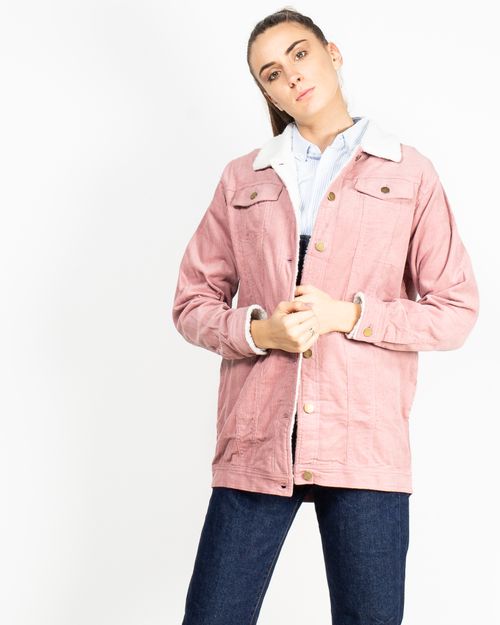 Women pink jacket DZZ51038-1