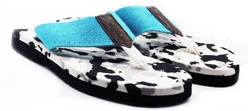 Men White  Flip Flops