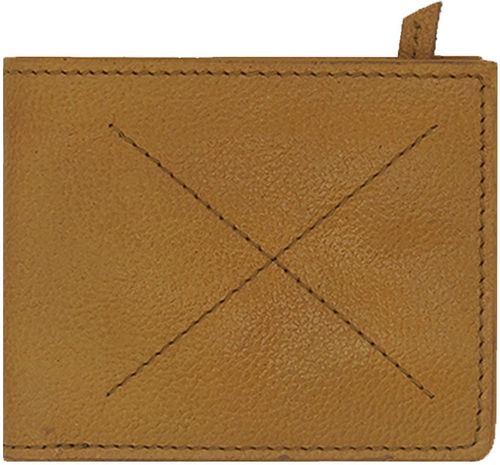 Men Tan  Leather Wallet
