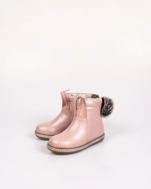 Girl Pink Leather Boot N902829001