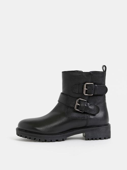 Women Black Leather Boot IN21119119