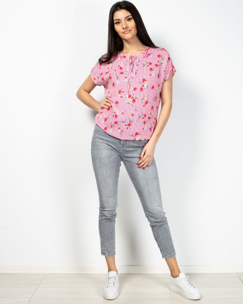 Women Grey Cotton Blend Jeans T1SK101004