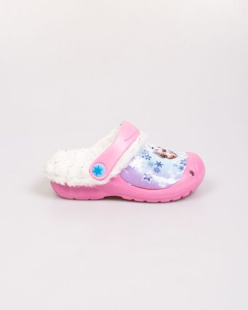Girls Pink Synthetic Slipper 2109701002