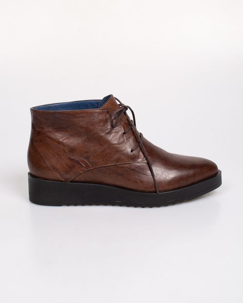 Women Brown Leather Boot 2121207010