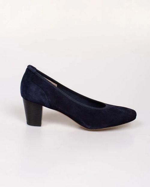 Women Blue Leather Bellie 2121201077