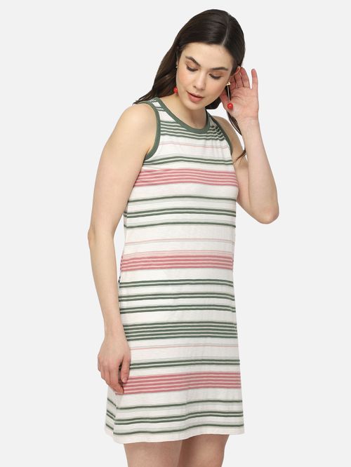 Women multicolor cotton Dress IN22300300