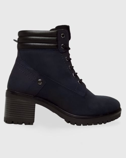 Women Blue leatherette Boot IN21197197