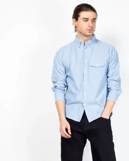 Men Light Blue Shirt N903728005