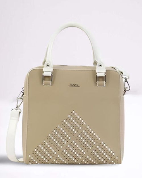 Women Grey Leatherette sling bag M1626101001