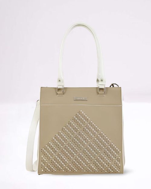 Women Grey Leatherette Bag M1625701001