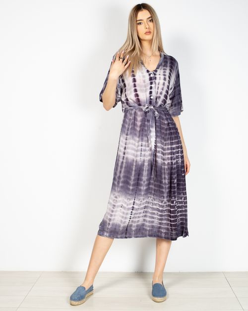 Women Grey viscose Dress 22MNB02014