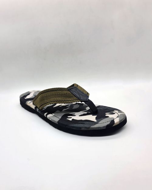 Men Black Leather Slipper IN22379379
