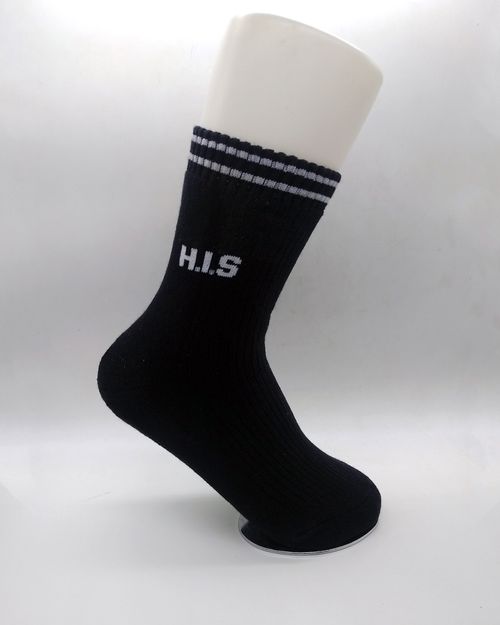 Men Black Cotton Socks (Pack of 6) INPBLACK4143