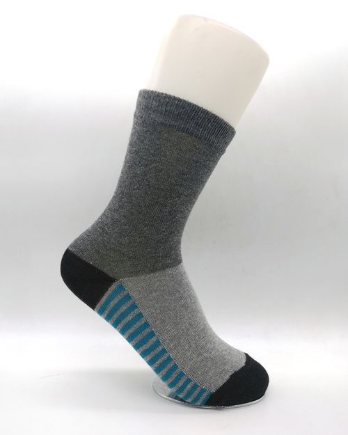 Girls Grey Cotton Socks (Pack of 6)INBLUEGRY685