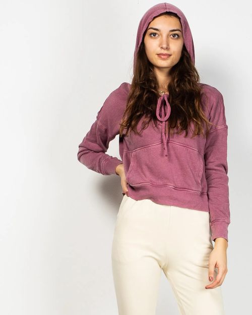 Women Purple Polycotton Sweatshirt IN2012013