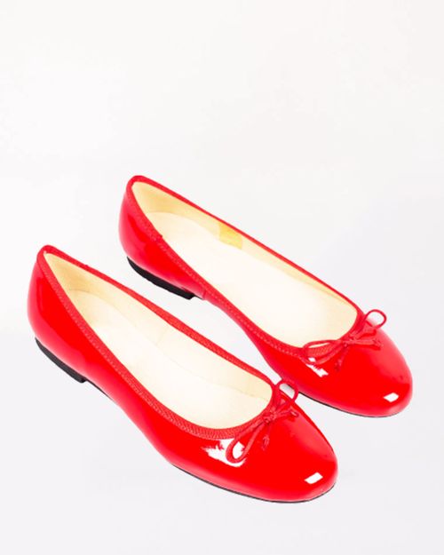 Women Red Leather Bellies 1930601003