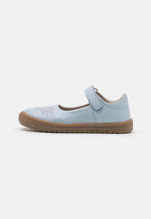 Girl Blue Leather Ballet shoes IN22410410