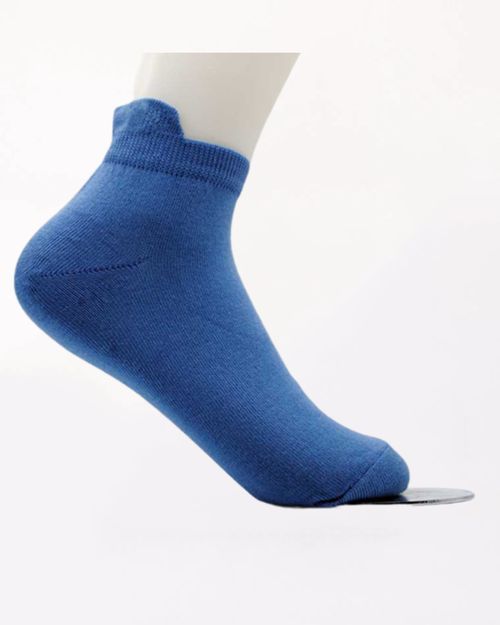 Men Blue Cotton Socks (Pack of 6)  INKANG815