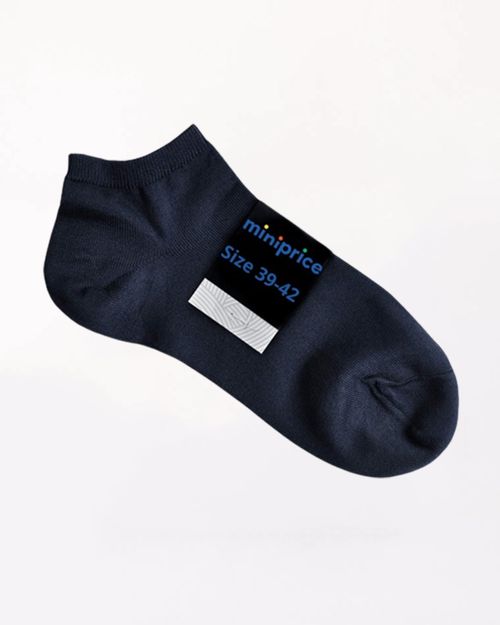 Men Blue Cotton Socks IN23SOCKBL