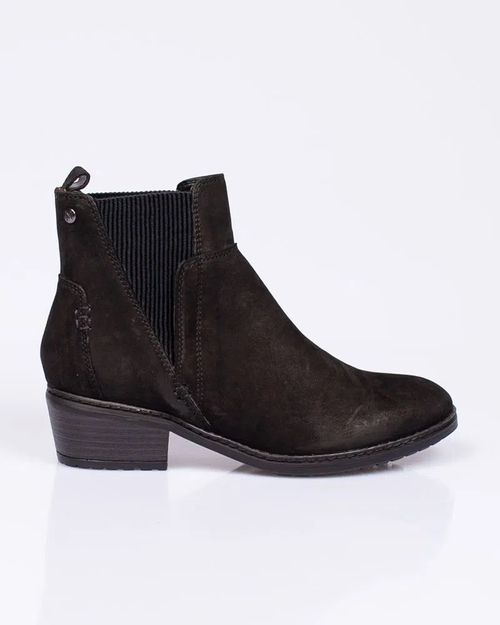 Women Black Leather Boot IN2238535