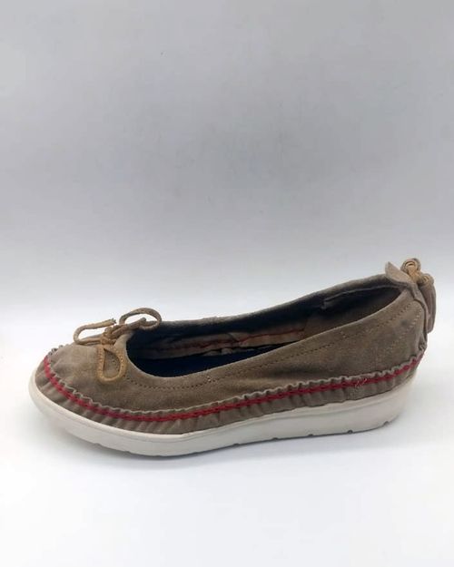 Women Brown Leather ballerina IN22421421