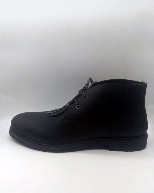 Men Black Leather Boot IN22476476
