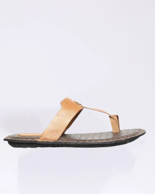 Men Brown Leather Sandal IN22474474